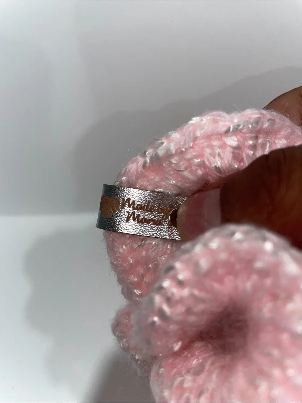 Handmade soft pink